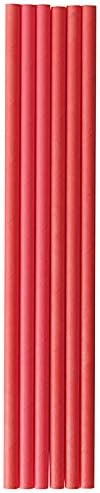 Disposable Christmas Paper Plates Napkins Cups Straws Set for 20 Red