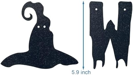 Glittery Black Drink Up Witches Halloween Banner