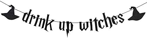 Drink Up Witches Banner - Halloween Party Decoration