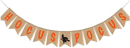 Halloween Banner with Bats and Pumpkins for Party Decoration