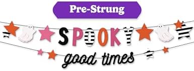 HOUSE OF PARTY Spooky Banner 41 Inches Pre Strung