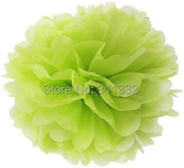 Black Tissue Paper Flowers 20cm 10pcs Lot Wedding Decor