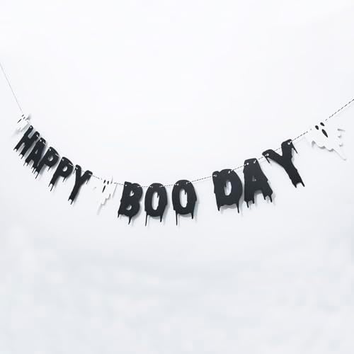 Happy Boo Day Banner Halloween Decor