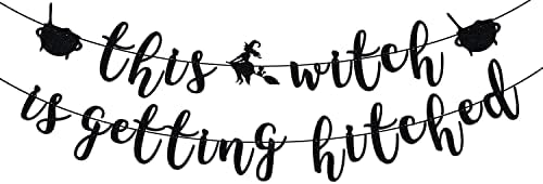 This Witch is Getting Hitched Halloween Banner