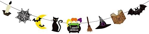 Happy Halloween Banner Cake Topper 11Pcs Decor Set
