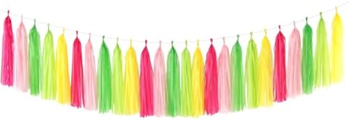 Panduola Hawaiian Tassel Garland 25pcs Decorations