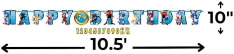 Sonic Jumbo Add An Age Banner - 105 x 10