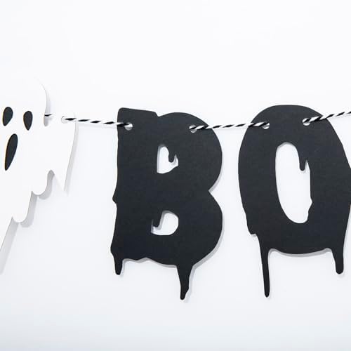 Happy Boo Day Banner Halloween Decor