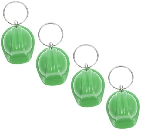 Cabilock 4pcs Mini Construction Helmet Keychain