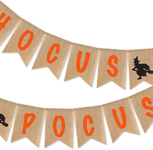 Halloween Banner with Bats and Pumpkins for Party Decoration