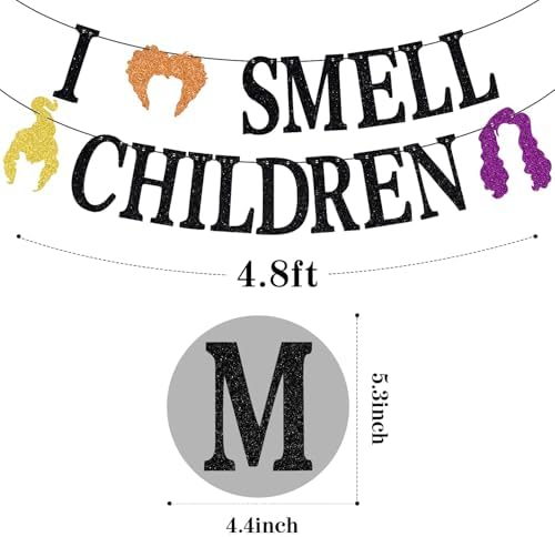 I Smell Children Halloween Banner