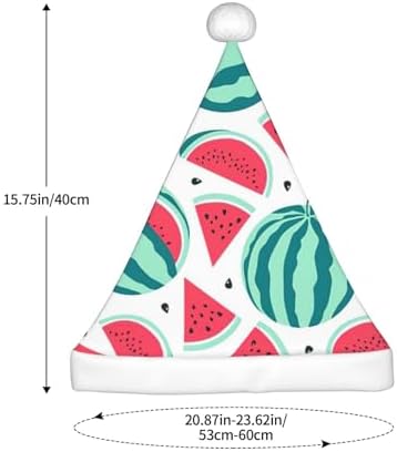 Qin Zheng Personalized Santa Hat with Watermelon Print
