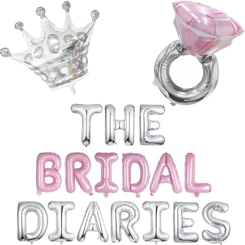The Bridal Diaries Balloon Banner Crown Ring Decor