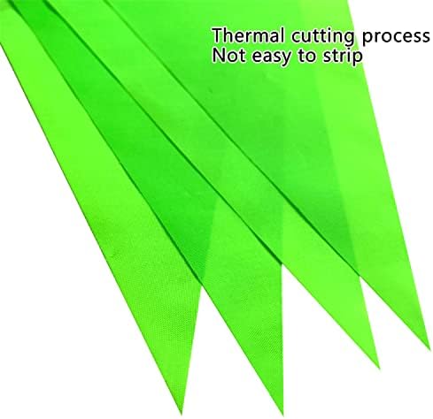 100 Feet Green Pennant Banners for Party Decorations