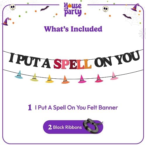 House of Party Halloween Spell Banner