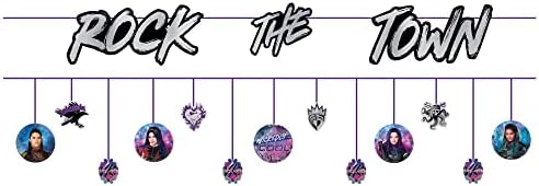 Disney Descendants 3 Rock The Town Double Banner Pack Of 2