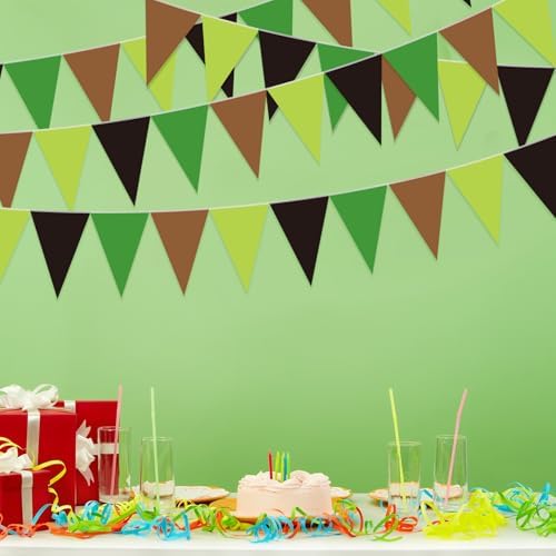 Tiamon 5 Pcs Mining Themed Birthday Decor Banners