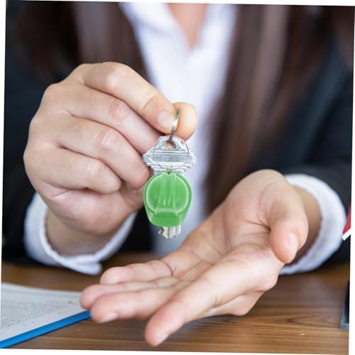 Cabilock 4pcs Mini Construction Helmet Keychain