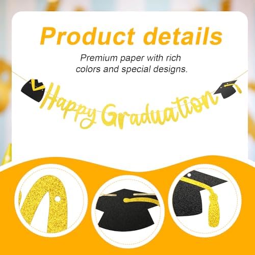 Happy Graduation Banner Decorations