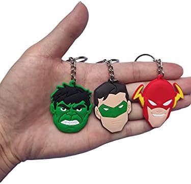 20 Kids Party Favors Key Chains with Fillers