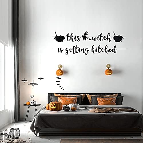 This Witch is Getting Hitched Halloween Banner