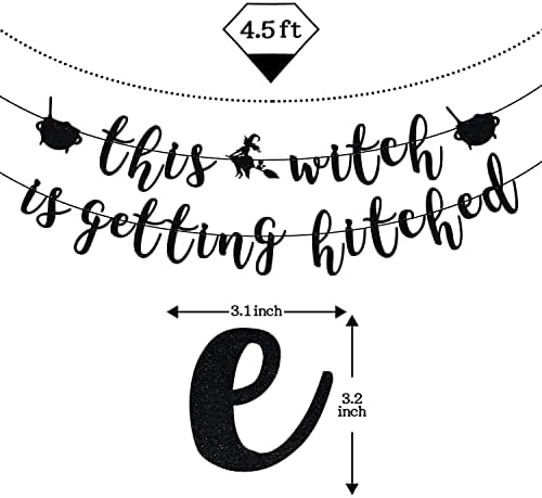 This Witch is Getting Hitched Halloween Banner