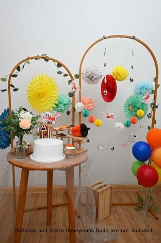 Dog Party Decorations with Pom Poms Fans and Garland