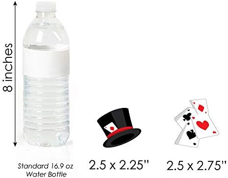 Ta-Da Magic Show Birthday Party Cut Outs 24 Count
