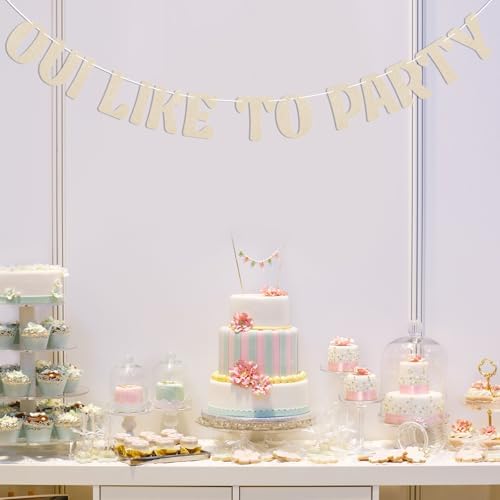 Oui Like to Party Banner - French Hen Party Decorations