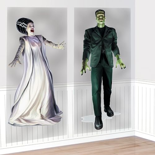Amscan Universal Classic Monsters Scene Setters Pack of 2