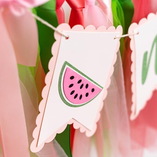 Watermelon High Chair Banner - 1st Birthday Decor