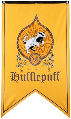 Conquest Journals Hufflepuff Banner 30 x 50 Flag Decor