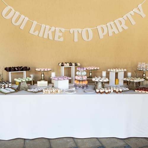 Oui Like to Party Banner - French Hen Party Decorations
