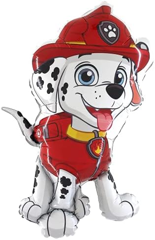 Toyland 34 Inch Giant Jumbo Paw Patrol Marshall Foil Balloon