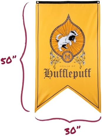 Conquest Journals Hufflepuff Banner 30 x 50 Flag Decor