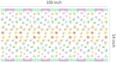 Xigejob Slime Party Tablecloth 3 Pack 54x108