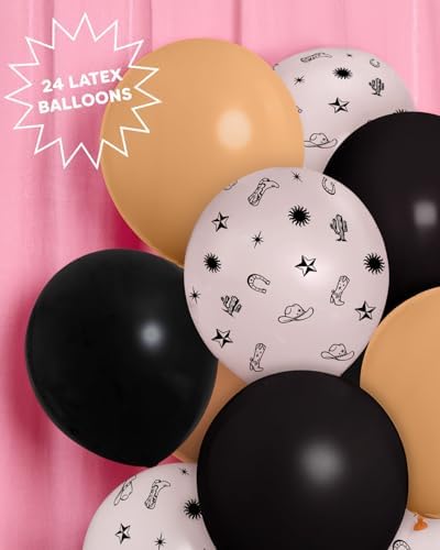 Xo Fetti Western Balloon Set 24 pcs
