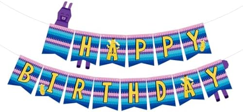 Gaming Birthday Banner for Game Lovers Party Decoration