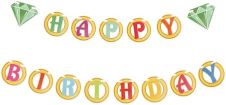 Hedgehog Birthday Banner Set Prestrung Decor for Boys Party