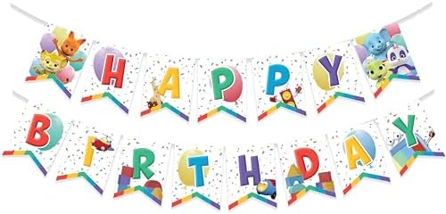 Treasures Gifted Word Party Birthday Banner - 15 Panel Decorations