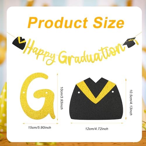 Happy Graduation Banner Decorations