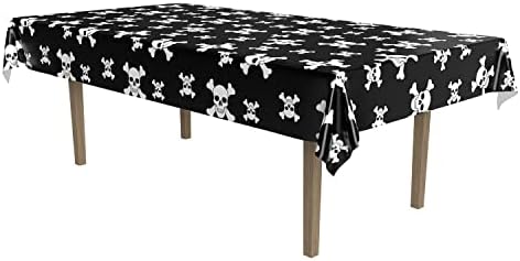 Beistle Pirate Print Table Cover 54x108 Inch
