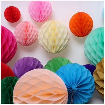 10Pcs Paper Flower Balls Party Decorations