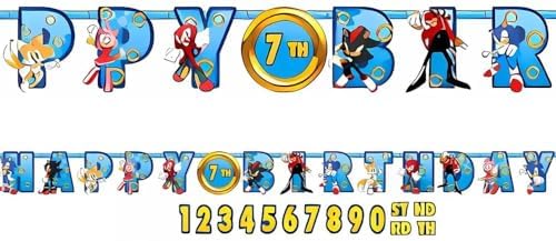 Sonic Jumbo Add An Age Banner - 105 x 10