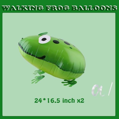 Zafete Walking Frog Balloons Arch Garland Kit