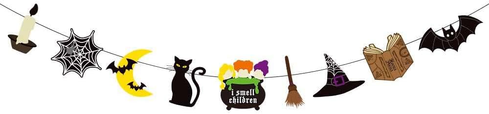 Happy Halloween Banner Cake Topper 11Pcs Decor Set