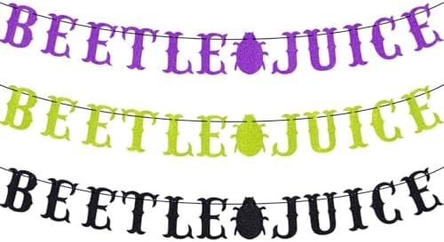 Glitter Beetle Themed Party Banner Decorations