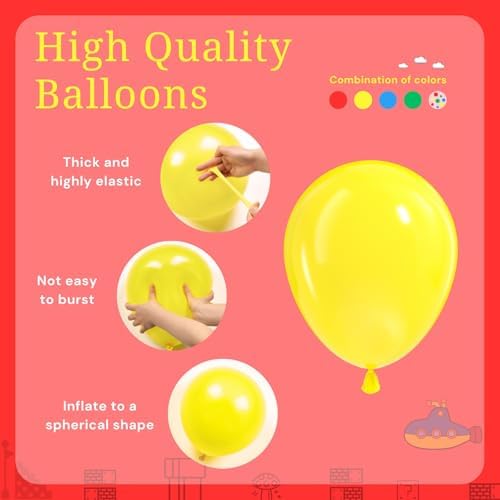 60pcs 12 Inch Latex Balloons for Birthday Party Decorations