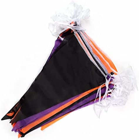 Halloween Pennant Banner with 48 Flags