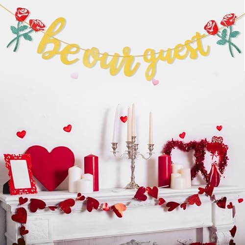 Be Our Guest Banner Pre-Strung Party Decor